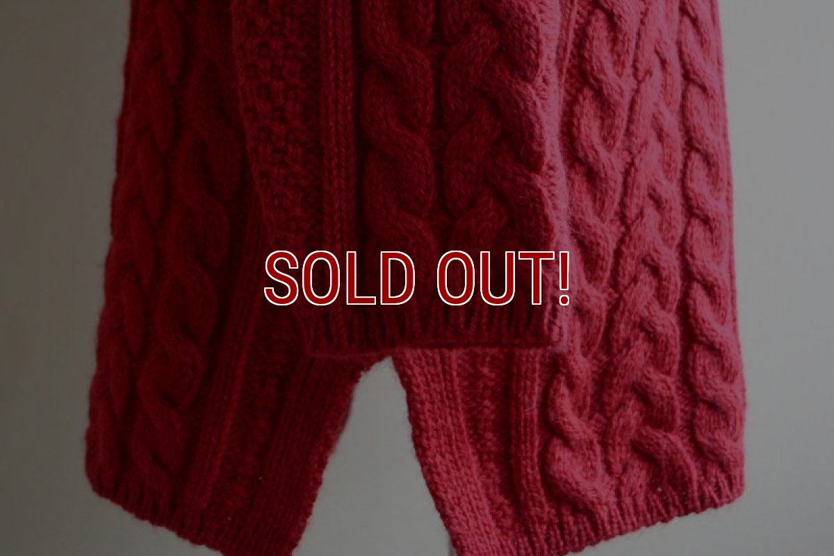 画像9: ARAN CRAFTS フィッシャーマンセーター　 MADE IN IRELAND　 表記L  (9)