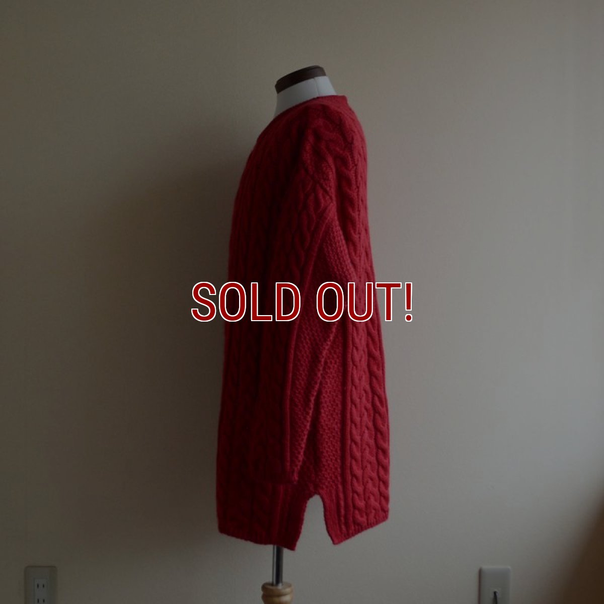 画像4: ARAN CRAFTS フィッシャーマンセーター　 MADE IN IRELAND　 表記L  (4)