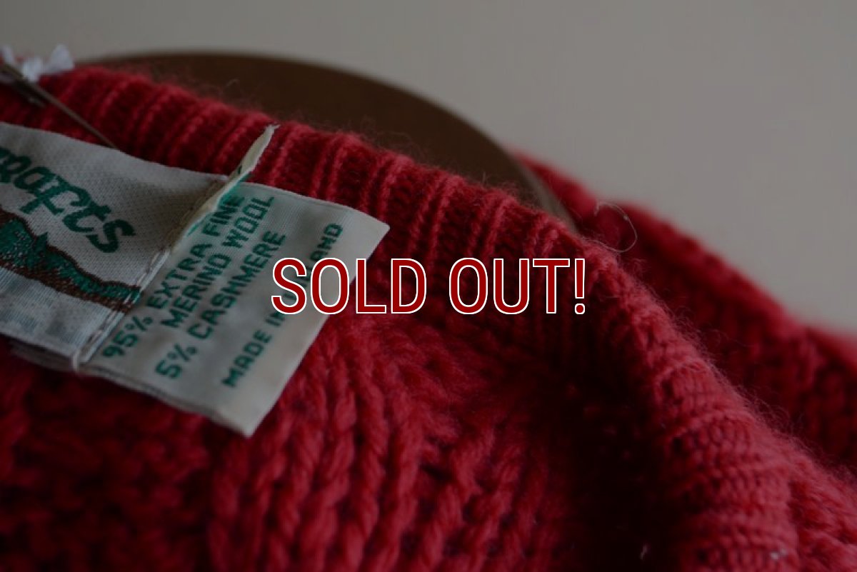 画像12: ARAN CRAFTS フィッシャーマンセーター　 MADE IN IRELAND　 表記L  (12)