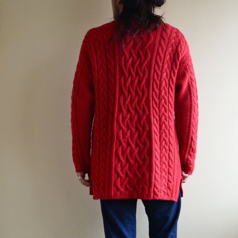 画像3: ARAN CRAFTS フィッシャーマンセーター MADE IN IRELAND 表記L