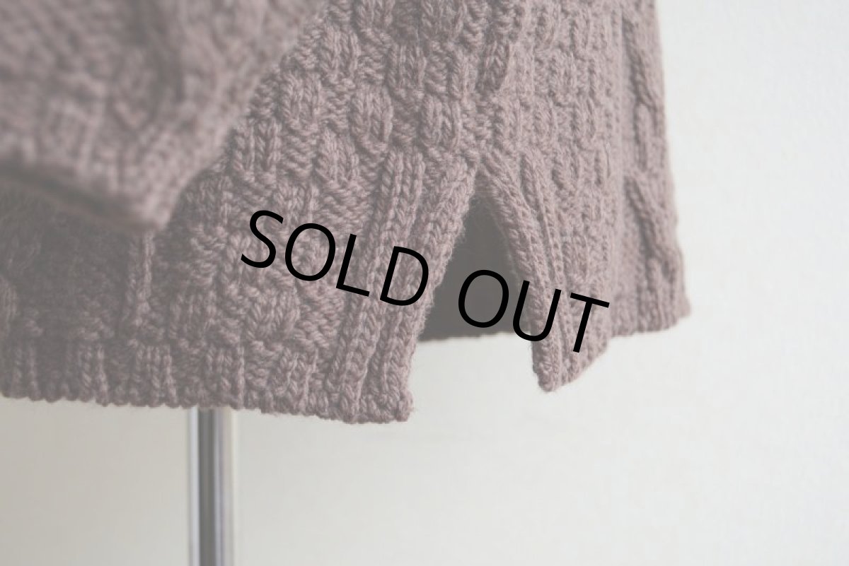 画像10: ARAN CRAFTS フィッシャーマンセーター　 MADE IN IRELAND　 表記M  (10)
