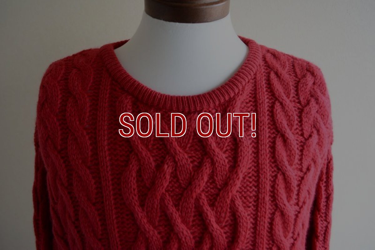 画像7: ARAN CRAFTS フィッシャーマンセーター　 MADE IN IRELAND　 表記L  (7)