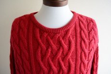 画像7: ARAN CRAFTS フィッシャーマンセーター　 MADE IN IRELAND　 表記L  (7)