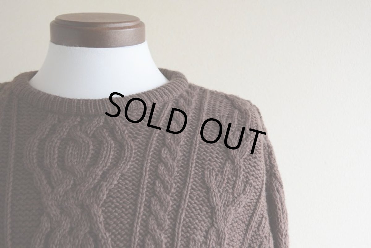 画像6: ARAN CRAFTS フィッシャーマンセーター　 MADE IN IRELAND　 表記M  (6)