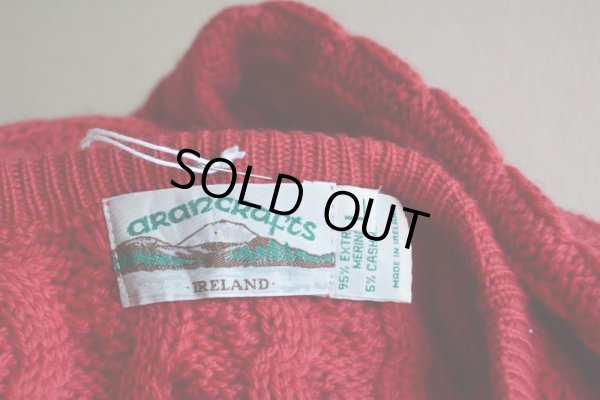 画像11: ARAN CRAFTS フィッシャーマンセーター　 MADE IN IRELAND　 表記L 
