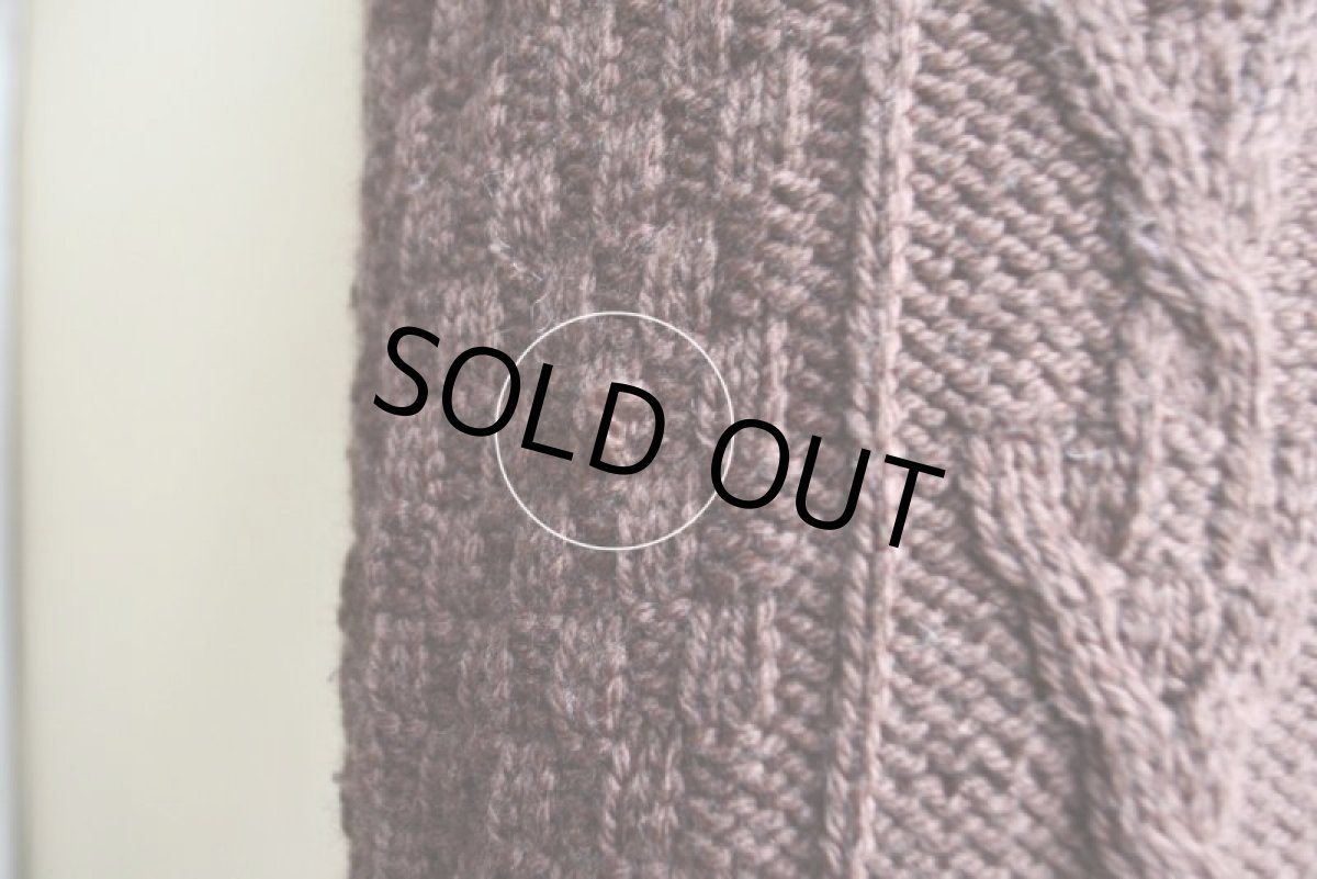 画像11: ARAN CRAFTS フィッシャーマンセーター　 MADE IN IRELAND　 表記M  (11)