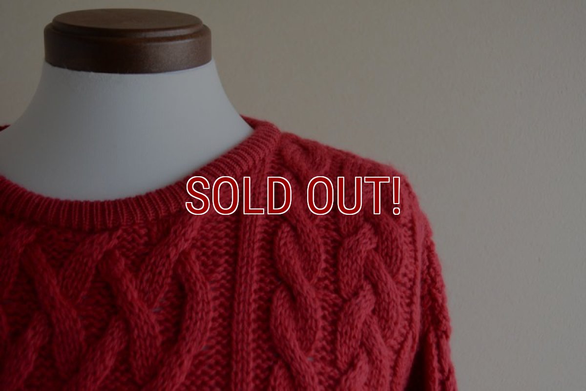 画像6: ARAN CRAFTS フィッシャーマンセーター　 MADE IN IRELAND　 表記L  (6)