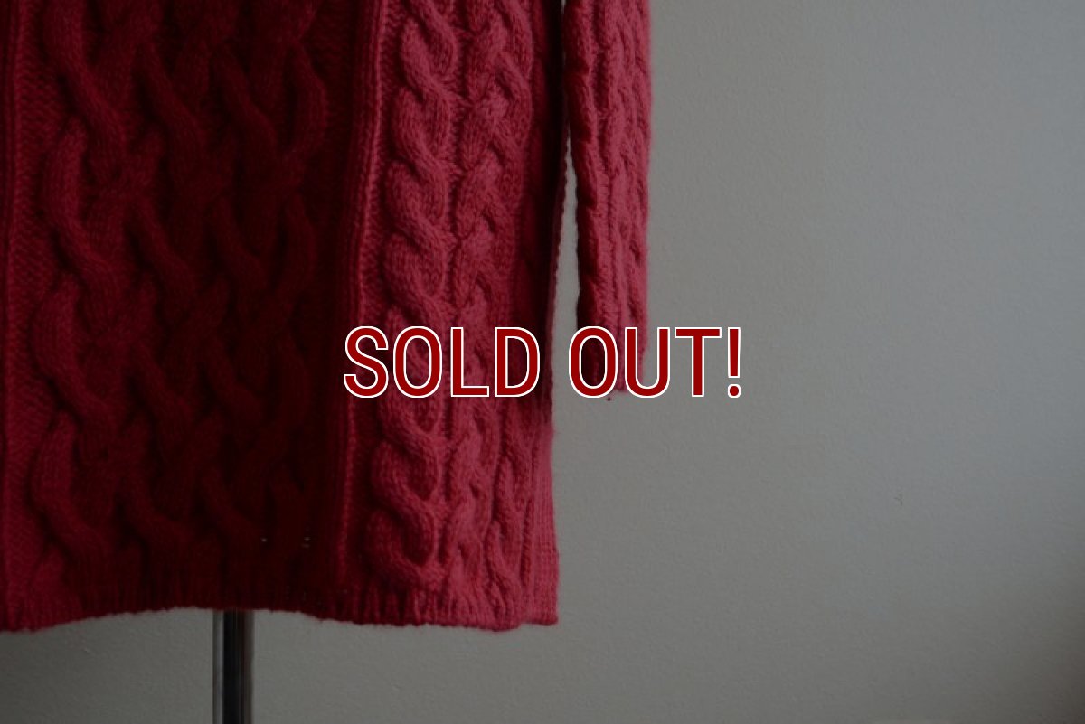 画像8: ARAN CRAFTS フィッシャーマンセーター　 MADE IN IRELAND　 表記L  (8)