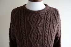 画像7: ARAN CRAFTS フィッシャーマンセーター　 MADE IN IRELAND　 表記M  (7)