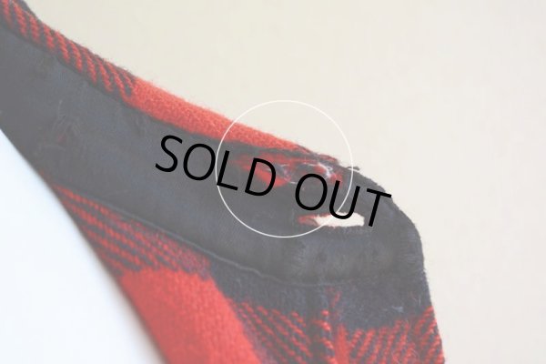 画像14: 〜1960s WINTER KING マチ付きウールシャツ　 実寸ML 