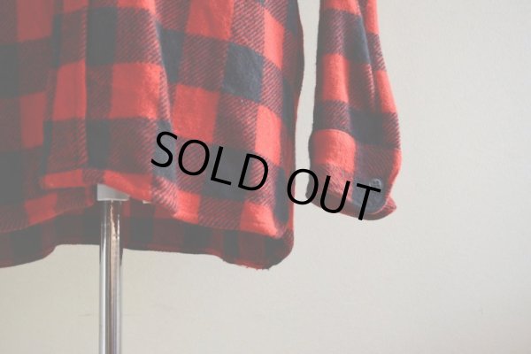 画像10: 〜1960s WINTER KING マチ付きウールシャツ　 実寸ML 