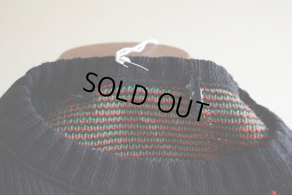 画像13: 1980s 鍵盤ジャガードセーター　 実寸M 