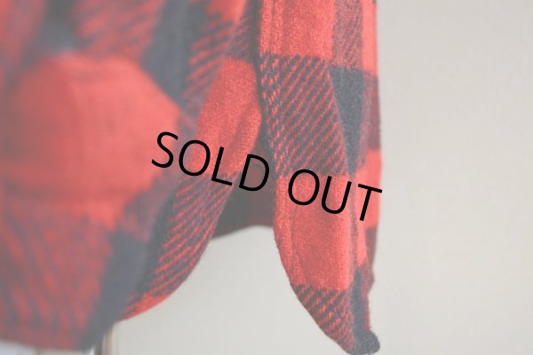 画像12: 〜1960s WINTER KING マチ付きウールシャツ　 実寸ML 