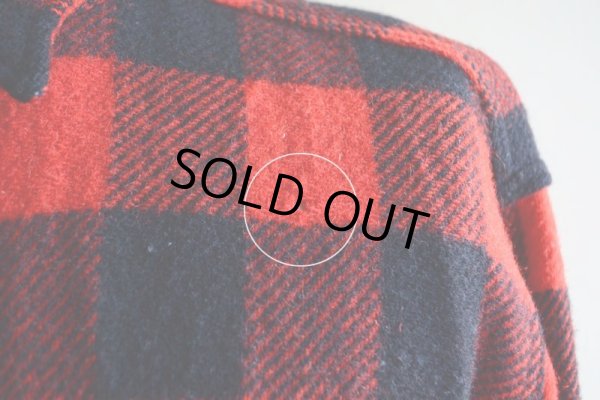 画像8: 〜1960s WINTER KING マチ付きウールシャツ　 実寸ML 