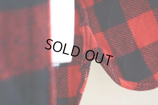 画像13: 〜1960s WINTER KING マチ付きウールシャツ　 実寸ML 