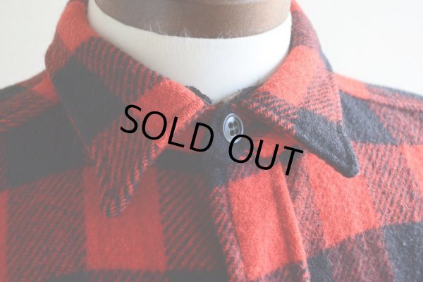 画像7: 〜1960s WINTER KING マチ付きウールシャツ　 実寸ML 