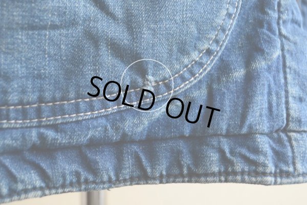 画像18: 1960s SEARS 裏ブランケット付きデニムカバーオール　 表記42 