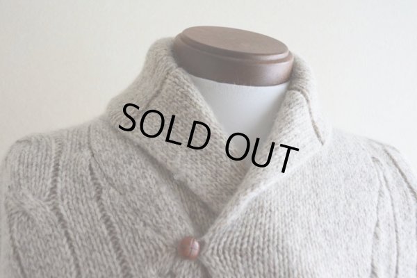 画像6: Polo RalphLauren ショールカラーカーディガン　 エルボーパッチ付き　 表記L 