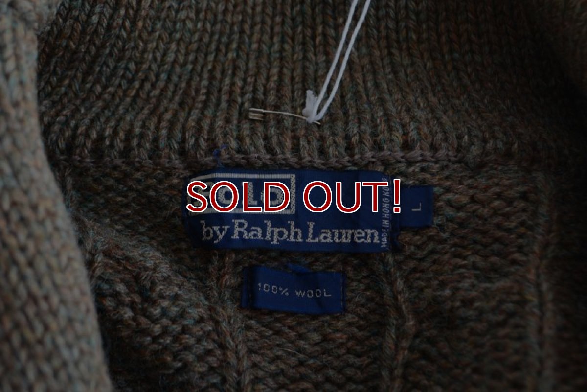 画像13: Polo RalphLauren ショールカラーカーディガン　 表記L  (13)