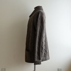 画像4: Polo RalphLauren ショールカラーカーディガン　 表記L  (4)