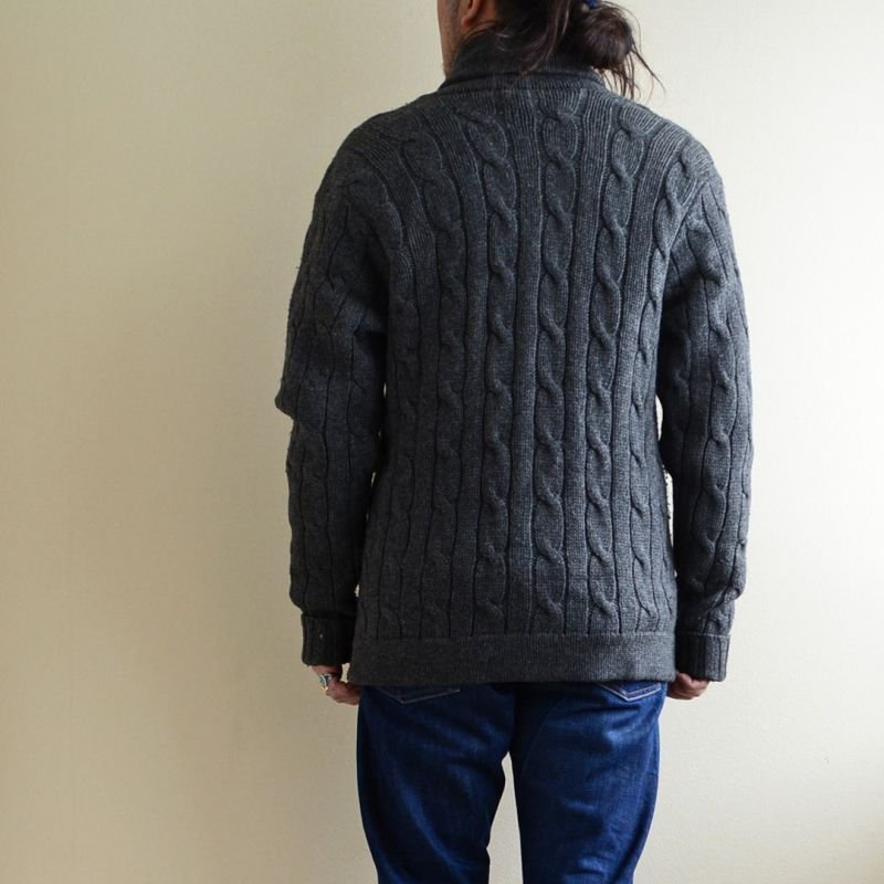 画像3: Polo RalphLauren ショールカラーカーディガン 表記L