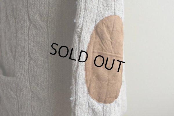 画像11: Polo RalphLauren ショールカラーカーディガン　 エルボーパッチ付き　 表記L 