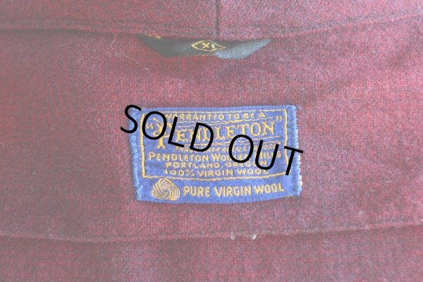 画像15: 1960s PENDLETON オンブレウールガウン　 表記XL 