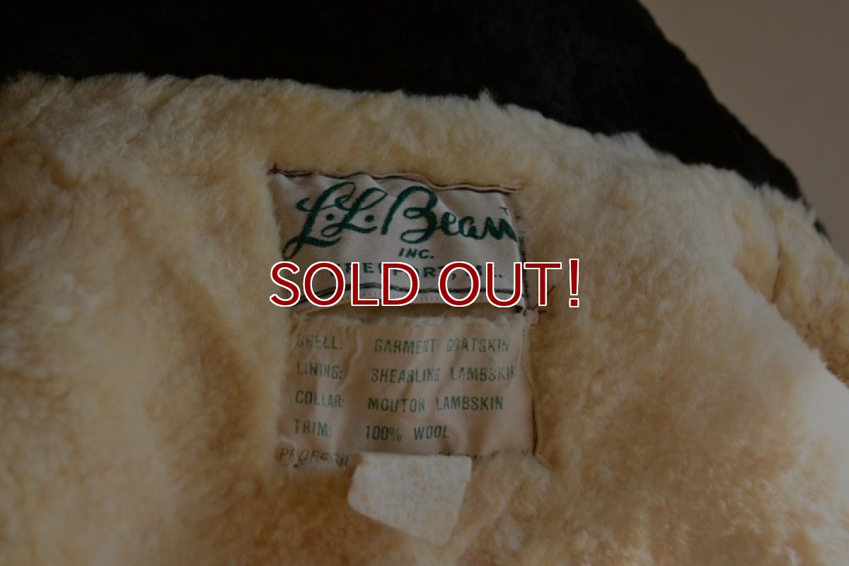 画像6: 1970s L.L.Bean G-1 STYLE レザージャケット　 実寸L  (6)