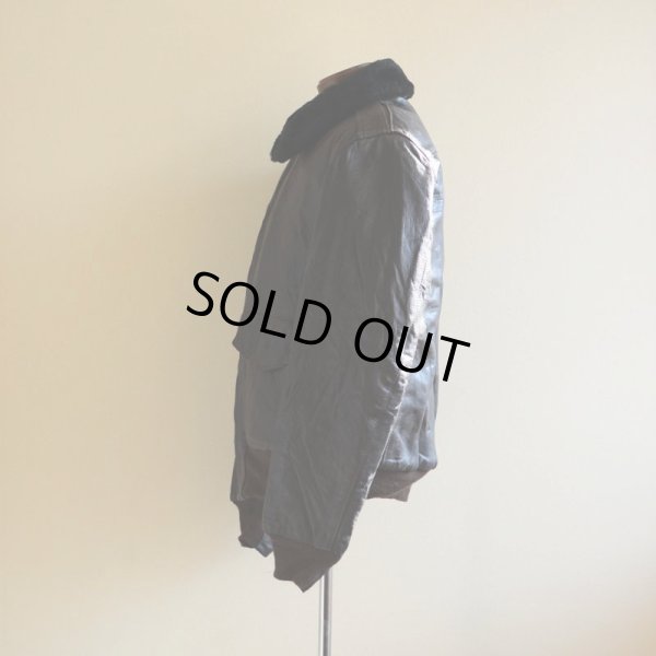 画像4: 1970s L.L.Bean G-1 STYLE レザージャケット  実寸L