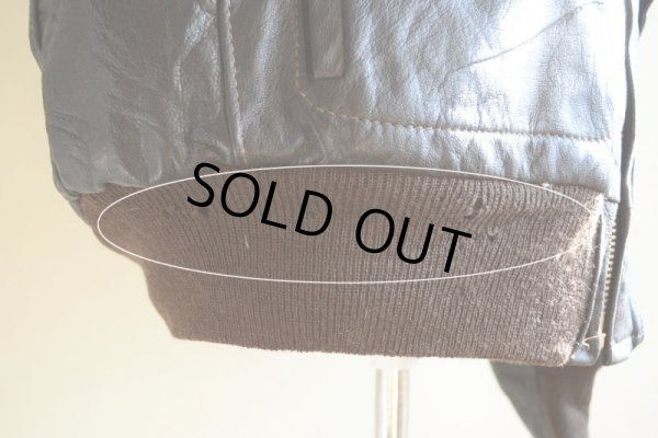 画像20: 1970s L.L.Bean G-1 STYLE レザージャケット  実寸L