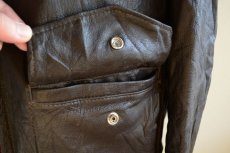 画像12: 1970s L.L.Bean G-1 STYLE レザージャケット　 実寸L  (12)