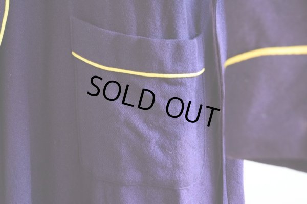 画像9: 1950s-60s US.NAVAL ACADEMY ウールガウン　 実寸SM 