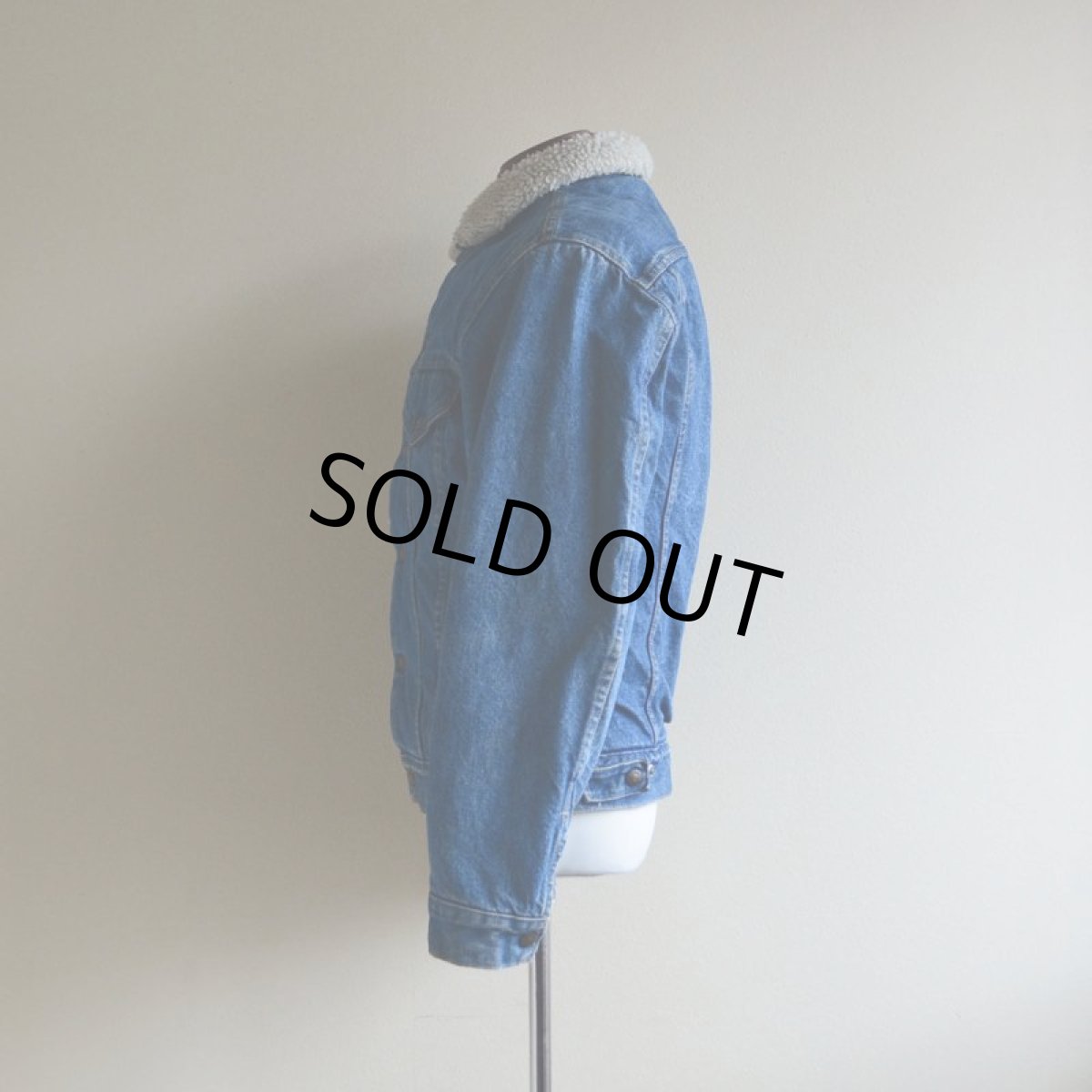 画像4: 1970s Levi's 70605デニムボアジャケット　 表記38  (4)