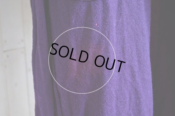 画像17: 1950s-60s US.NAVAL ACADEMY ウールガウン　 実寸SM 