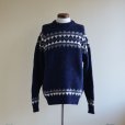 画像1: 1990s J.CREW ノルディックセーター　<br>表記XL<br> (1)