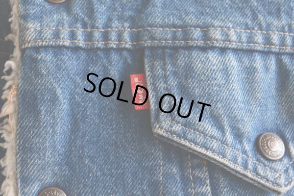 画像9: 1970s Levi's 70605デニムボアジャケット　 表記38 