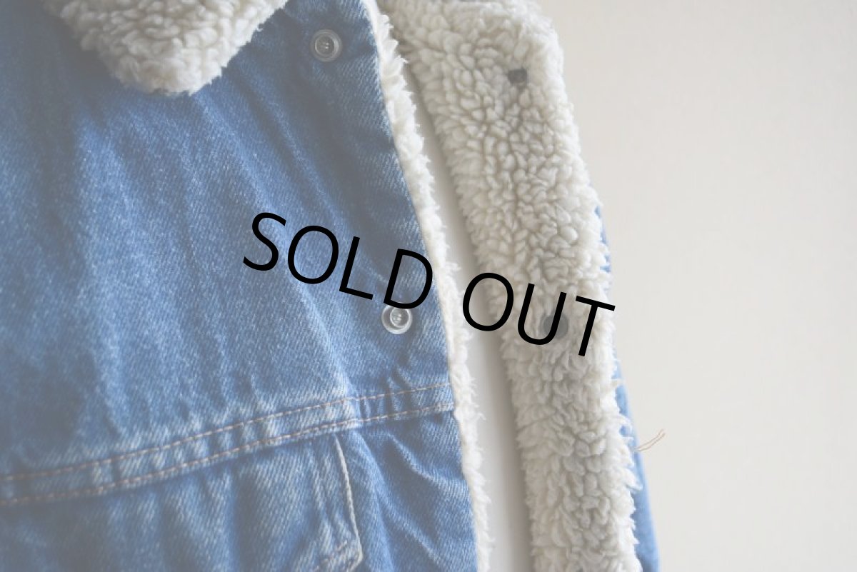 画像13: 1970s Levi's 70605デニムボアジャケット　 表記38  (13)