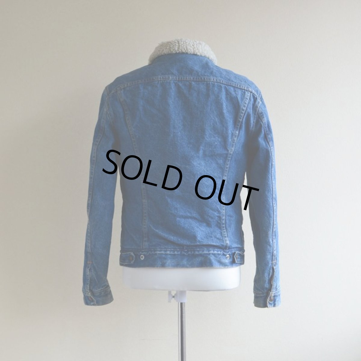 画像3: 1970s Levi's 70605デニムボアジャケット　 表記38  (3)