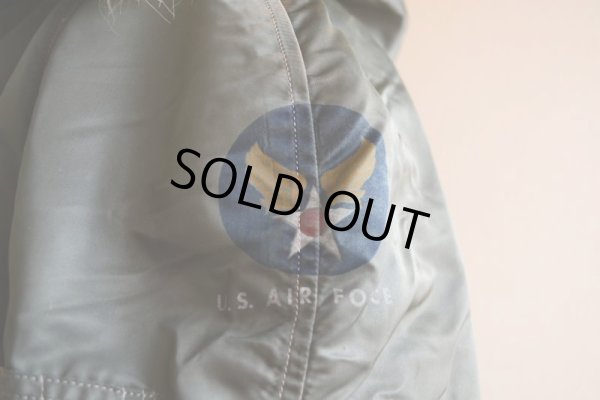 画像7: 1960s  USAF N-3Bフライトジャケット　 Fモデル〝AIR FORCEマーク〟　 表記MEDIUM 