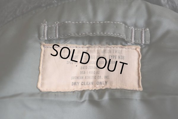 画像6: 1960s  USAF N-3Bフライトジャケット　 Fモデル〝AIR FORCEマーク〟　 表記MEDIUM 