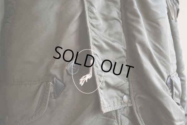 画像13: 1960s  USAF N-3Bフライトジャケット　 Fモデル〝AIR FORCEマーク〟　 表記MEDIUM 