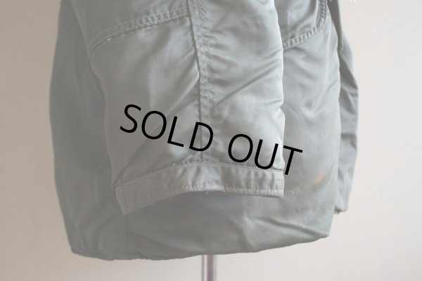 画像16: 1960s  USAF N-3Bフライトジャケット　 Fモデル〝AIR FORCEマーク〟　 表記MEDIUM 