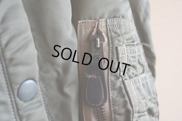 画像12: 1960s  USAF N-3Bフライトジャケット　 Fモデル〝AIR FORCEマーク〟　 表記MEDIUM 