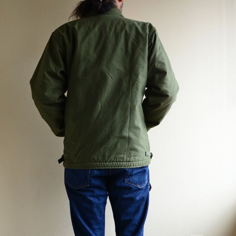 画像3: 1970s US.NAVY A-2デッキジャケット 表記LARGE