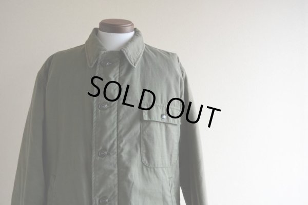 画像7: 1980s  US.NAVY A-2デッキジャケット　 表記LARGE 