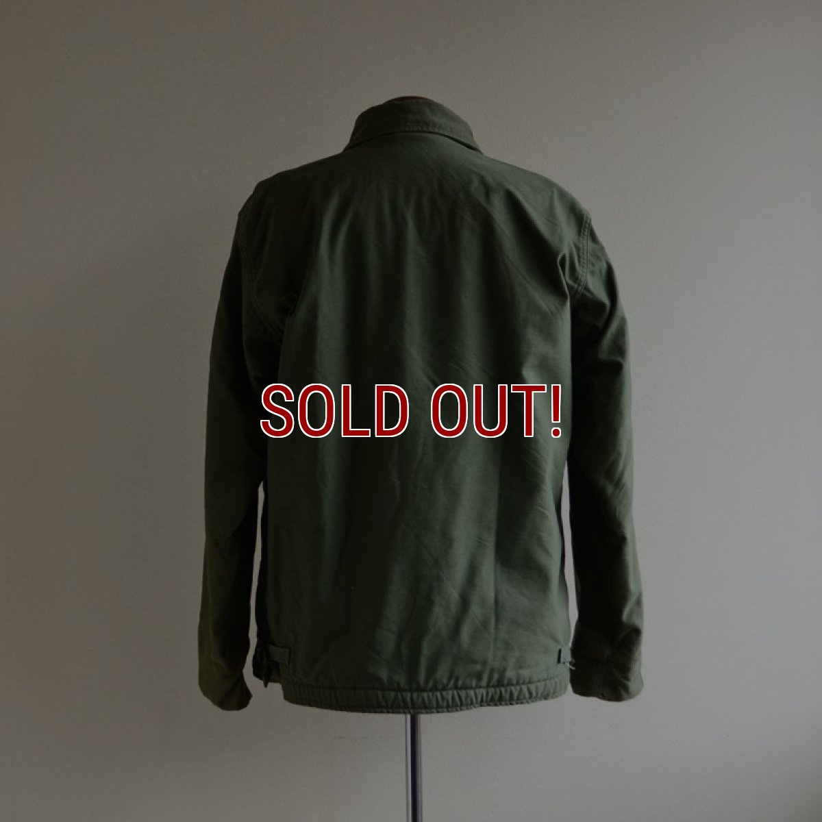画像3: 1970s  US.NAVY A-2デッキジャケット　 表記LARGE  (3)