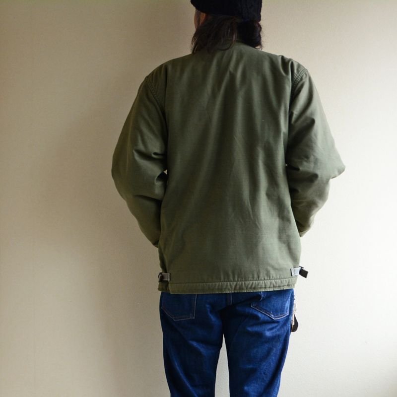 画像3: 1980s US.NAVY A-2デッキジャケット 表記LARGE