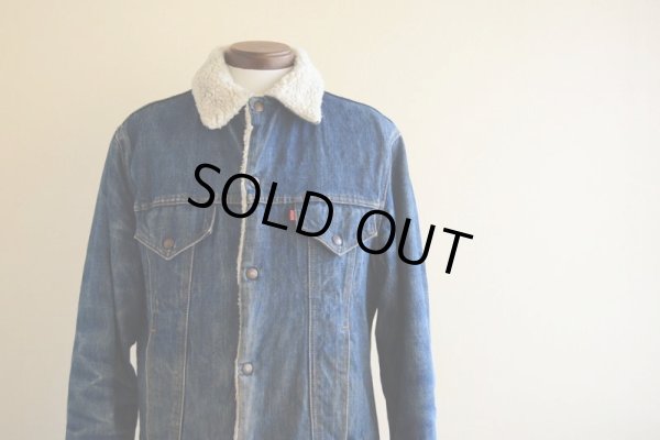 画像8: 1970s Levi's 71605デニムボアジャケット　 ロング丈　 表記38 