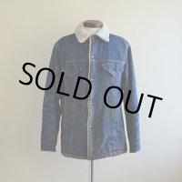 1970s Levi's 71605デニムボアジャケット　 ロング丈　 表記38 