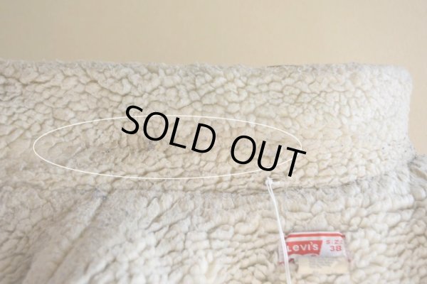 画像19: 1970s Levi's 71605デニムボアジャケット　 ロング丈　 表記38 